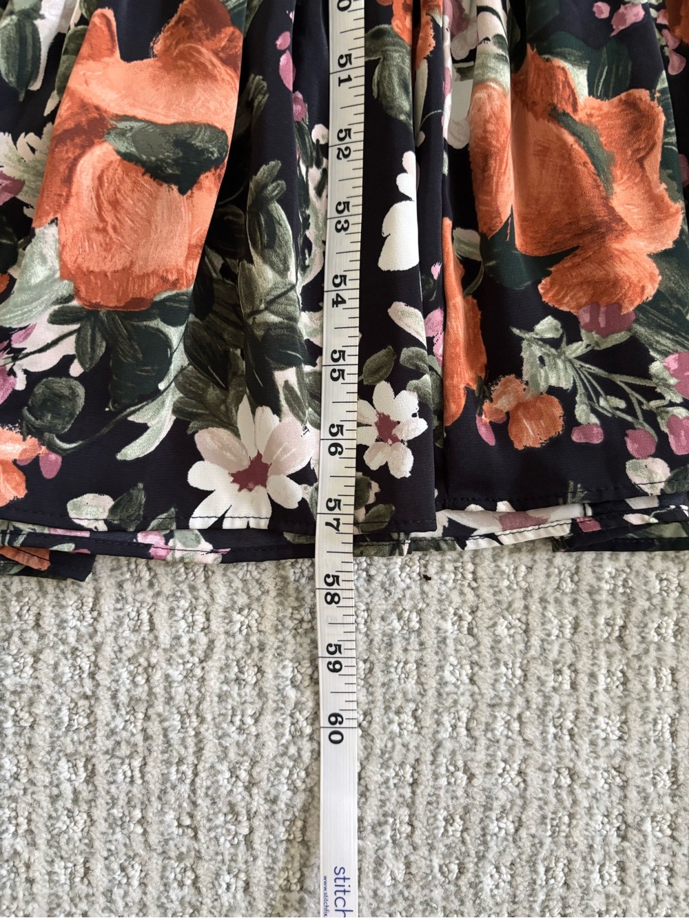 Abercrombie & Fitch floral tiered ruffle maxi dress size M - Picture 16 of 16